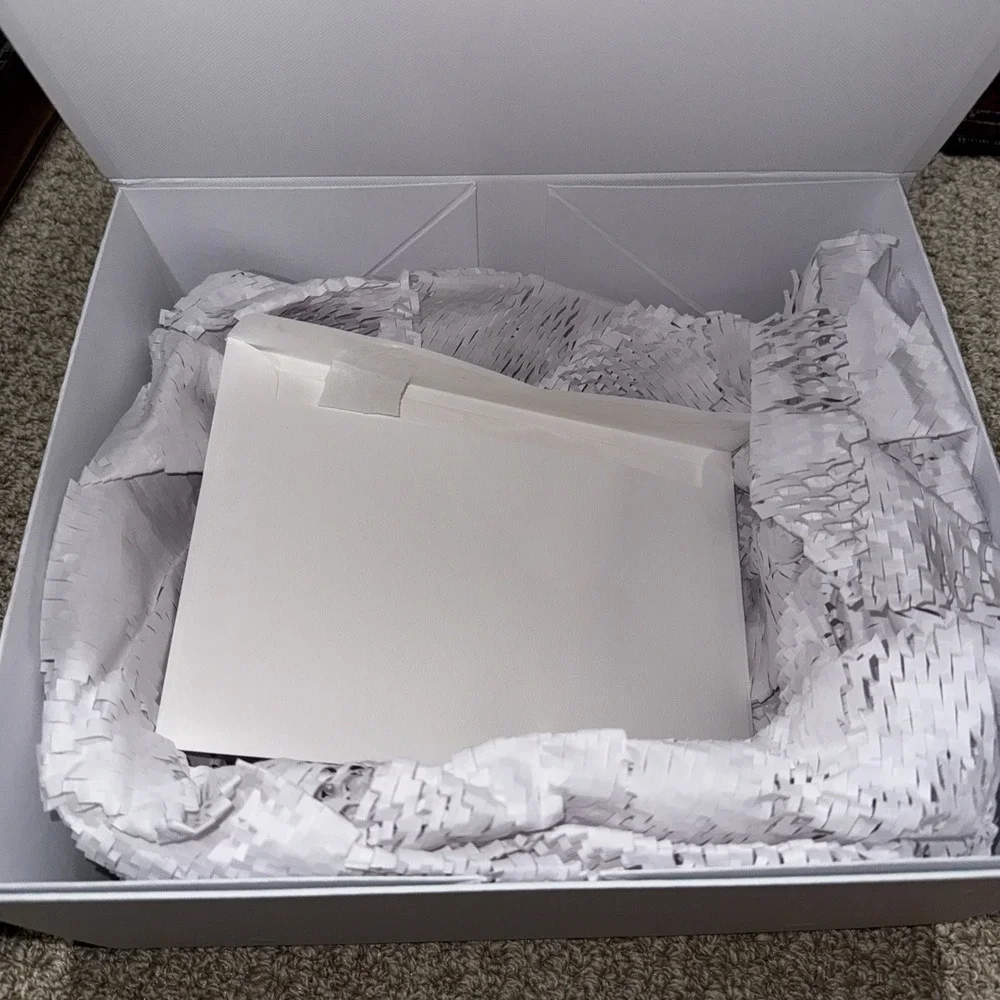 Cartier White Empty Gift Box 12.75